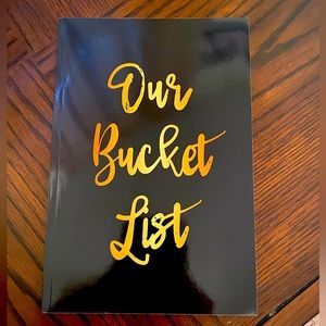“Our Bucket List” notebook